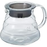 Hario V60 Range Servis S&uuml;rahisi (Şeffaf, 360 ml)