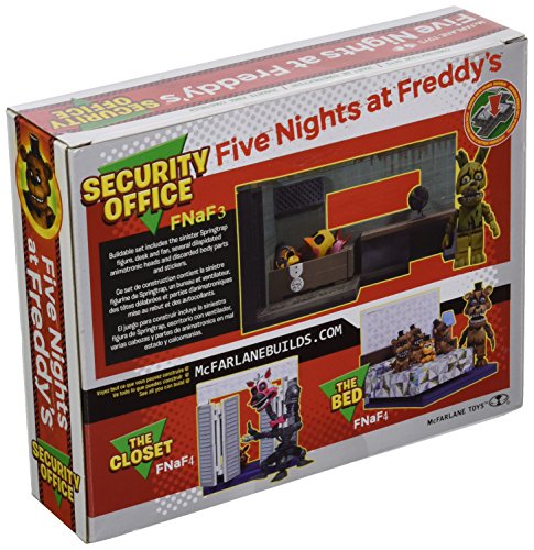 McFarlane Toys Five Nights At Freddy's The Security Office Construction Set'