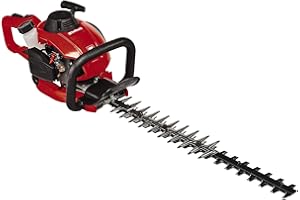Einhell GE-PH 2555 A Tagliasiepi a scoppio (motore 2 tempi a miscela, 850 W, cilindrata 24,5 cc, lungh. Taglio 55 cm, distanza tra denti 28 mm, impugnatura rotante, incl. faretra)