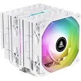 مبرد معالج Segotep FZ6 Pro White 2x120mm Tower Type (متوافق مع LGA 1700 وAM5)