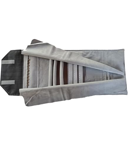 Borsa A Rotolo Per Gioielli - Pieghevole, Grande Capacit&agrave;, Per Collane E Braccialetti