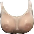 BIMEI Crossdressing Pocketed See-Through Bra for Silicone Breast Forms Mastectomy Lingerie Bra Comfort Wireless