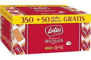 CHICHL Biscotti Cortesia alla Cannella (400 biscotti confezionati singolarmente) LOTUS