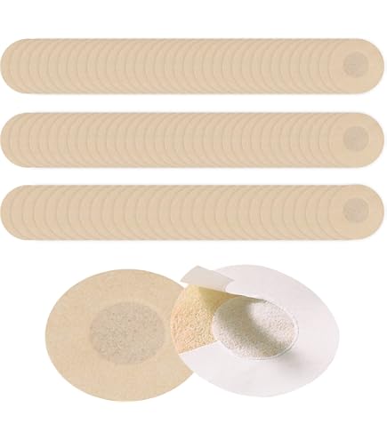 Capezzoli Adesivi Invisibili – Copricapezzoli Opachi 6 Cm, Color Pelle, Ipoallergenici, Resistenti Al Sudore, Traspiranti, Usa E Getta
