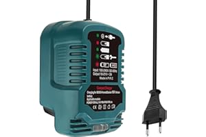 URUN Ersatz Ladegerät für Bosch 18V PBA Haus und Garden System Akku, Tragbares Mini-Schnellladegerät mit LED Anzeige für Bosch PBA AL1820CV AL1830CV AL1860CV (Nur für 18V Batterie)