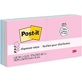 Post-It Greener Pop-up Notes, 3 x 3, Helsinki koleksiyonu, 6 PADS/PACK Mavi, Pembe, Sar 100 yaprak Pouch kendinden yap kanl