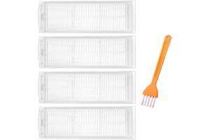 APZOVO 4 Filtro HEPA Accesorios Recambios para Xiaomi Mi Robot Vacuum Mop 2S/ Mop Pro/Mop P/ STYJ02YM, Xiaomi Robot Vacuum S12/ S10 EU