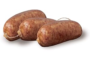 Cotechino Fresco da Cuocere Salumi Pasini® | 3 pezzi | 1 Kg totale | Carne 100% Italiana | Senza Glutine e Lattosio