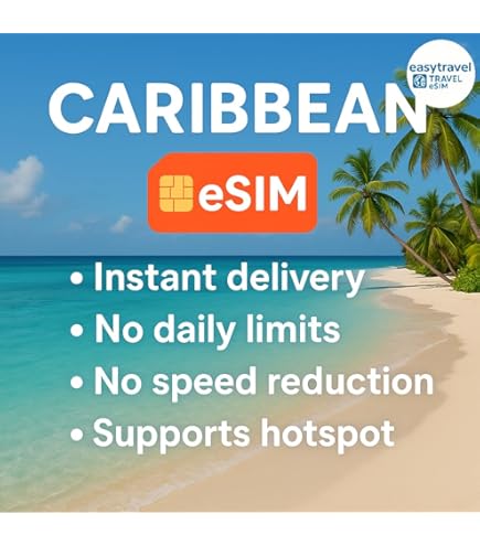 travSIM Tarjeta SIM prepagada de Estados Unidos | 6 GB de datos móviles con velocidad 4G/5G