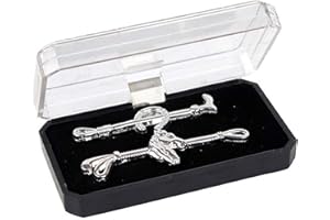 HORKA Stockpin Horseshoe/Horsehead SILVER -