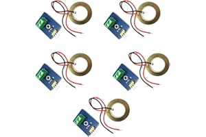 DUTTY Analog Ceramic Piezo Vibration Sensor Module Fit for Arduino DIY Kit, Analog Signal Output Piezoelectric Sensor 5pcs