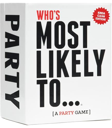 BuzzHound Who’s Most Likely To Office Game - 60-Card Icebreaker For Team Building & Happy Hours