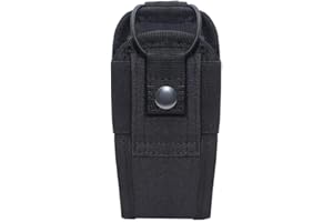 MIOYOOW Custodia per walkie talkie, impermeabile, resistente, con cinghie regolabili, borsa porta radio, per campeggio, escursionismo, alpinismo