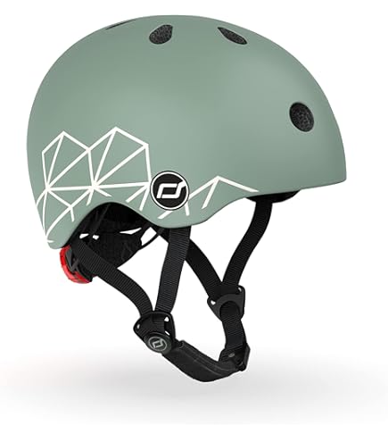 Scoot - ride fietshelm voor kinderen forest 45 tot 51 cm
