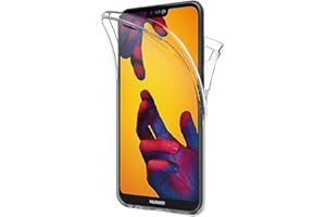 AICEK Funda Huawei P20 Lite, Transparente Silicona 360°Full Body Fundas para Huawei P20 Lite Carcasa Silicona Funda Case (5,84 Pulgadas)