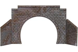 Busch Entrée de Tunnel 8198 2 Voies modèle Fini N, TT 1 pc(s)