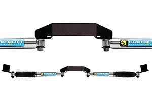 Superlift | 92700 | Dual Stabilizer Kit with Bilstein 5100 Series Cylinders | Fits Dodge Ram 2500/3500 4WD with 3" Stroke or Above