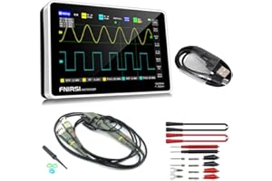 Wosontel 1013D Handheld Digital Tablet Oscilloscope Portable Storage Oscilloscope 2 Channels Bandwidth100Mhz Sampling Rate 1GSa/s 7'' TFT LCD Touch Screen