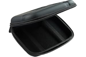 CASEROXX Funda para GPS Garmin Zumo XT – Carcasa rígida con goma elástica y compartimento para accesorios – Resistente a los golpes y perfecto para viajes