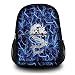 Produktbild New Fashion Leinwand, Mehrzweck-Rucksack für Büro, Reise, Schule 40,6 cm Outdoor Rucksack Specialized, gepolstertes Laptop Fach Lightning Dragon