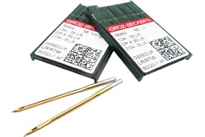 ‎CKPSMS ckpsms GROZ-BECKERT Needle -20 STÜCKE Groz-Beckert 134-35LR, DPX35LR Gebedur Titan Leder-Nähnadeln (19/120)
