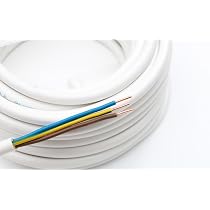 Meister Connettore Schuko Con Contatto Di Protezione E Scarico Trazione – Plastica Bianca, 250V 16A, IP20, Sezione Cavo Max 2,5 Mm²