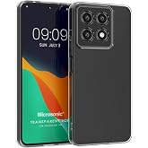 Microsonic Xiaomi Mi 14T Case Transparent Soft Transparent [Compatible Case with 14T - Transparent]