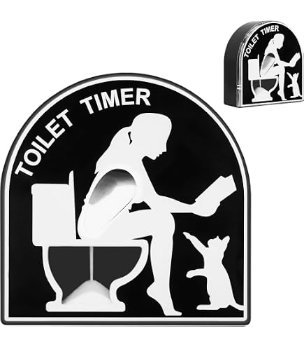 WC-Sanduhr Timer – 5 Minuten, Premium-Badezimmertimer, Lustiges Geschenk Für Männer