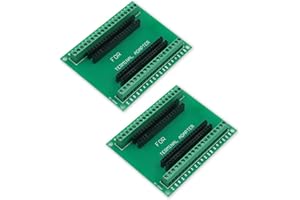 ESP32 Breakout Board Binghe 2 pezzo ESP32 Scheda di espansione GPIO 1 in 2 Spaziatura tra i pin 22,5 mm Compatibile con le schede di sviluppo ESP32 a 38 pin