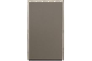 WORDCAM Large Replacement Dog Door Flap Compatible with PetSafe Freedom 6 Holes Pet Door PAC11-11040 - Measures 13.4" x 24", Dog Door Flap Made of Wear-Resistant, Flexible, Weather-Resistant TPU Material