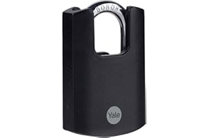 Yale - Y121B/40/125/1 High Security 40mm Brass Padlock - Closed Boron Shackle - 3 Keys