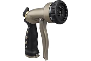 Orbit 56252 - Pistola Metal con maneta Frontal, 6 x 13 x 20 cm, Color Titanio y Negro