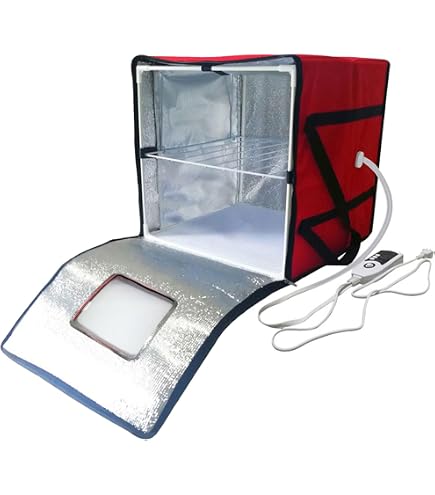 Étuve à Pâte 30L Avec Chauffage - Boîte Fermentation Pain, Yaourt, Levain - Contrôle Température