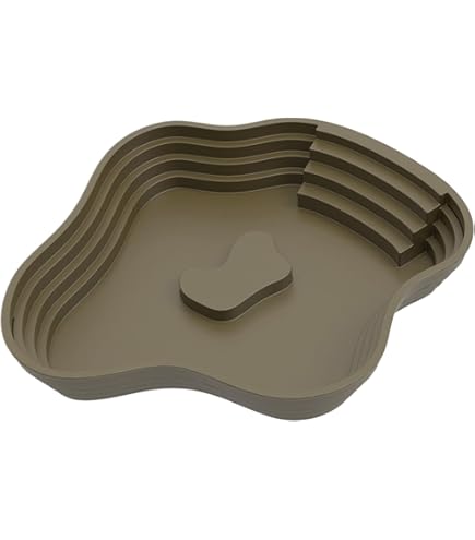 Vasca Per Rettili Con Rampa - Grande Vasca Per Tartarughe, Draghi Barbuti E Gechi, In ABS - Foto 12