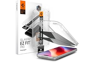 Spigen EZ Fit Pro Privacy Skärmskydd [2P] för iPhone 18 Pro Max