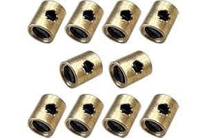 TAPKUA Schrauben Nippel für Bowdenzug Gaszug Kupplungszug, Geeignet für Maximal Ø2mm Bremskabel Gartenmäher Fahrradkabel (10 Schrauben Nippel)
