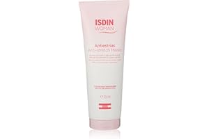 ISDIN Woman Antiestrías Crema Corporal Para Prevenir Y Atenuar Las Estrías (embarazadas, deportistas, dietas, adolescentes), rápida absorción, 250ml