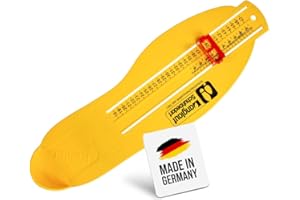 Langlauf Schuhbedarf, Dispositivo per la misurazione del Piede Giallo Giallo