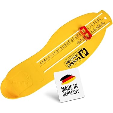 Misuratore Di Piedi Professionale - Pedimetro Per Adulti E Bambini, Giallo - Foto 10