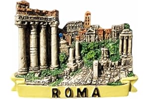 MOIILVCLA Rzym Włochy magnes na lodówkę pamiątka turystyczna dekoracja lodówki 3D magnetyczna naklejka ręcznie malowana kolekcja rękodzieła