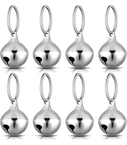 Campanelli Per Collare Cani E Gatti - 3 Pezzi, Rumorosi, Localizzatore Animali, In Ottone, Ideale Per Esterni - Foto 6