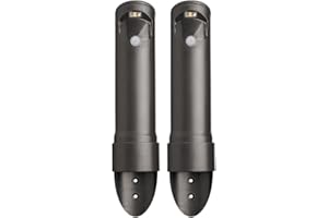 MR BEAMS Mr. Beams MB562 Wireless Battery Powered Motion Sensor Activated Compact Led Path Light, 2-Pack, Black Brown