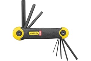 STANLEY Metic Folding Hex Key Set Pocket Size (8 Pieces) 2-69-264