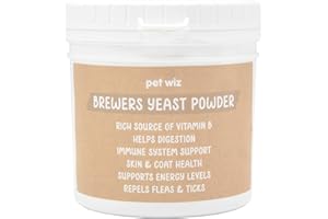 PET WIZ Brewer’s Yeast Powder for Animals (250, Grams)