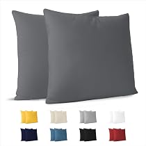 Oreillers En Plumes Sleepling - 100% Coton, Lavables, Confortables Pour Canapé Ou Lit