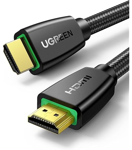Cavo HDMI 2.1 Certificato UGREEN - Supporta 10K, 8K, 4K, EARC, Dolby HDR - Adattatore AC/AC