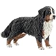 SCHLEICH 16397 Bernese Mountain Dog, female Farm World Toy Figurine for children aged 3-8 Years, White