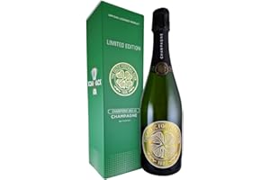 BOHEMIAN BRANDS Celtic FC Limited Edition Brut Champagne (75cl) | Perfect Birthday Alcohol Gift for Men & Woman | Officially Licensed Merchandise for Hoops Football Fans
