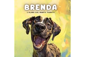 Brenda, l'alano dal manto tigrato