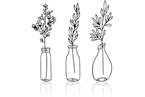 Onperpoe 3 Stück Metall Blattpflanze Wanddeko Schwarz Wanddekoration Metall Minimalistische Vase Wandkunst Rustikale Wandkunst Dekor Für Schlafzimmern Wohnzimmern Fluren Büros Hotels Wand Dekor